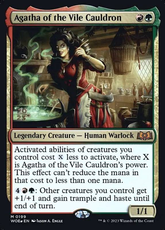 Agatha of the Vile Cauldron [Wilds of Eldraine Promos]