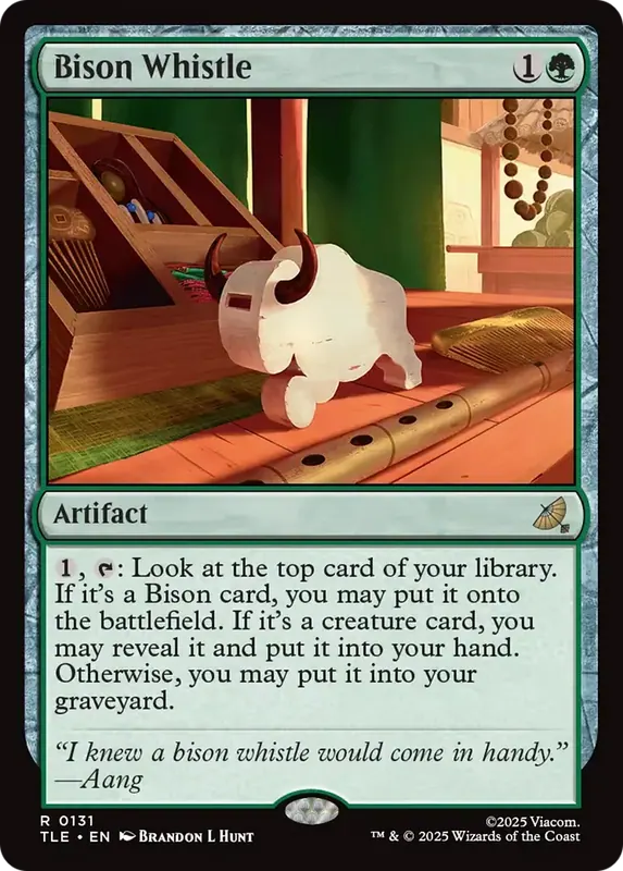 Bison Whistle [Avatar: The Last Airbender: Eternal-Legal]