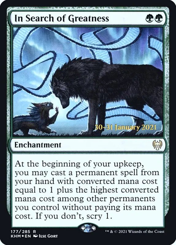 In Search of Greatness [Kaldheim Promos]