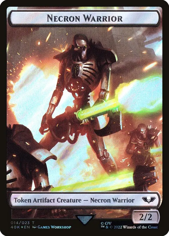 Necron Warrior [Warhammer 40,000 Tokens]