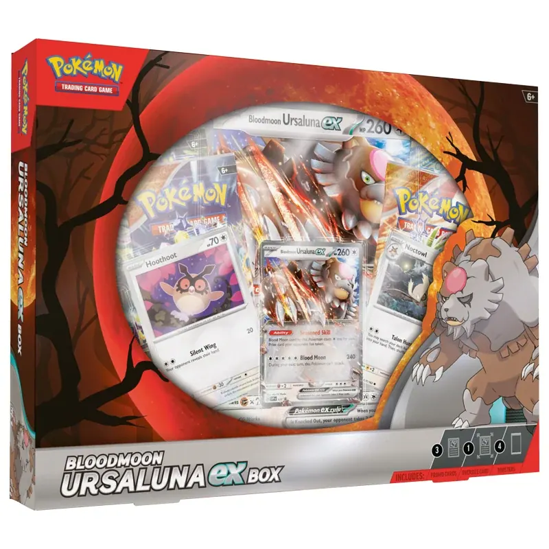 Pokémon - Bloodmoon Ursaluna ex Box - Ingles