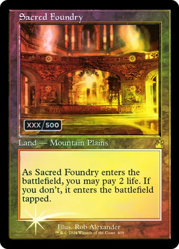 Sacred Foundry [Ravnica Remastered]