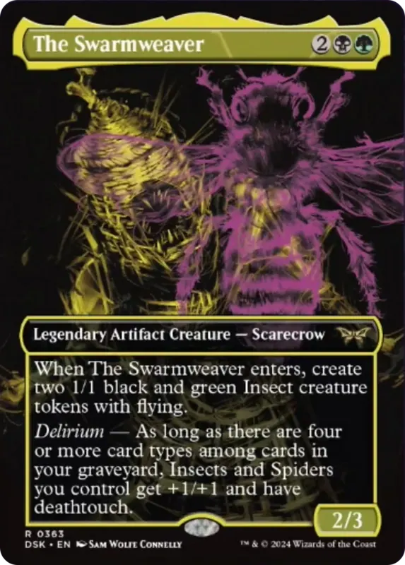 The Swarmweaver (Showcase) [Duskmourn: House of Horror]