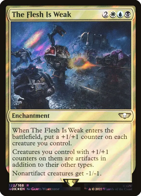 The Flesh Is Weak [Warhammer 40,000 Commander]