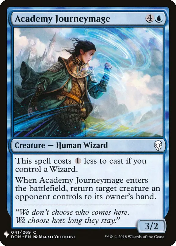 Academy Journeymage [The List]