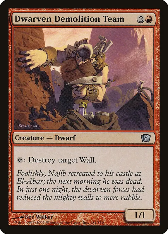 Dwarven Demolition Team [Eighth Edition]