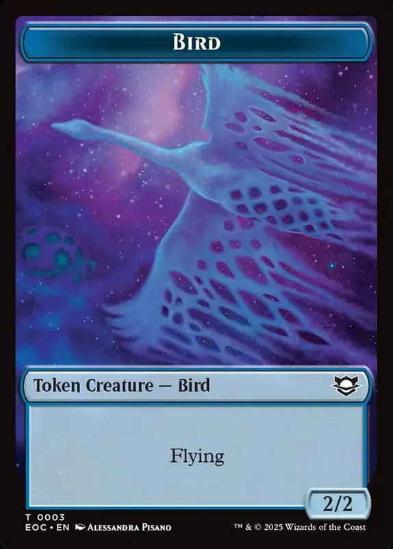 Bird [Edge of Eternities Commander Tokens]