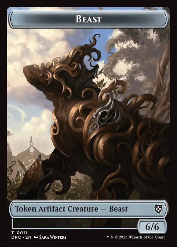 Beast [Aetherdrift Commander Tokens]