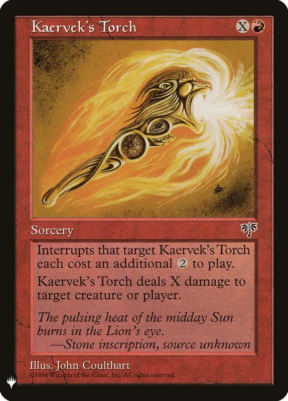 Kaervek's Torch [The List]
