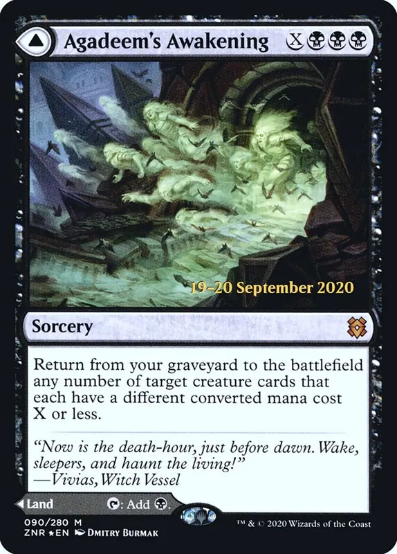 Agadeem's Awakening // Agadeem, the Undercrypt [Zendikar Rising Promos]