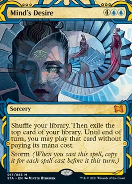 Mind's Desire (Foil Etched) [Strixhaven: Mystical Archive]