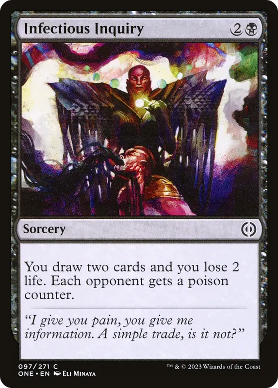 Infectious Inquiry [Phyrexia: All Will Be One]