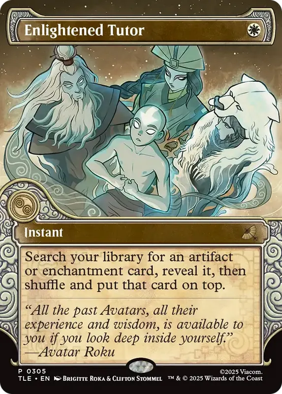 Enlightened Tutor (Showcase) [Avatar: The Last Airbender: Eternal-Legal]