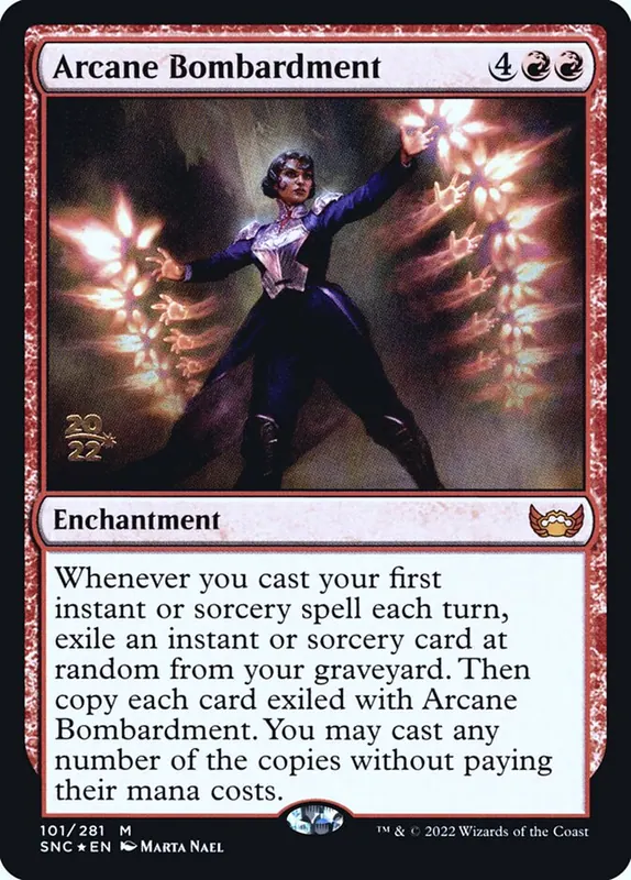 Arcane Bombardment [Streets of New Capenna Promos]