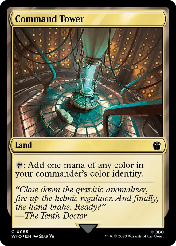 Command Tower (0855)(Surge Foil) [Doctor Who]