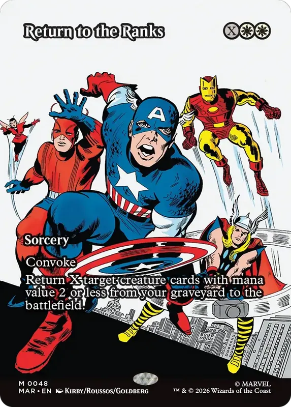 Return to the Ranks (Borderless) [Marvel Universe: Eternal-Legal]