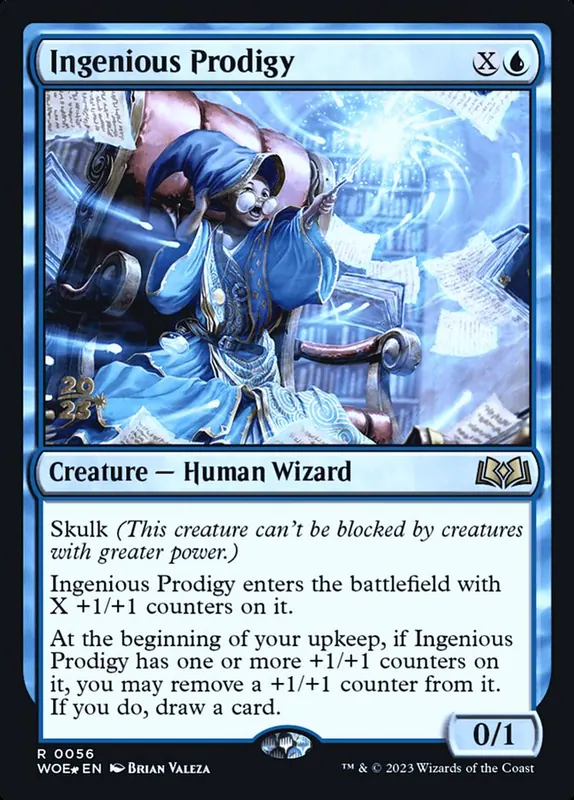 Ingenious Prodigy [Wilds of Eldraine Promos]