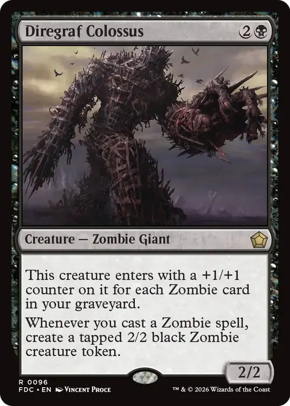 Diregraf Colossus [Foundations Commander]