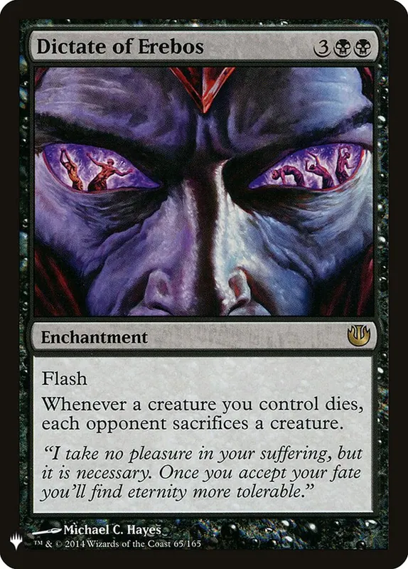 Dictate of Erebos [The List]