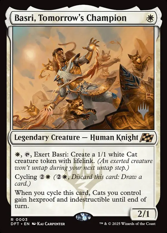 Basri, Tomorrow's Champion [Aetherdrift Promos]