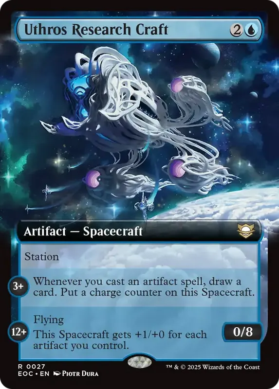 Uthros Research Craft (Extended Art) [Edge of Eternities Commander]