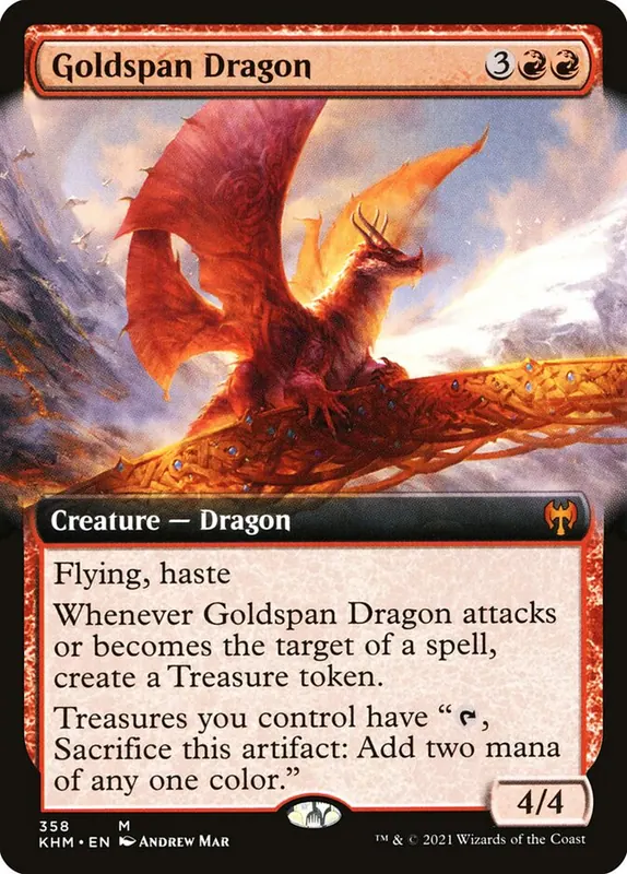Goldspan Dragon [Kaldheim]