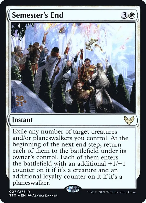 Semester's End [Strixhaven: School of Mages Promos]