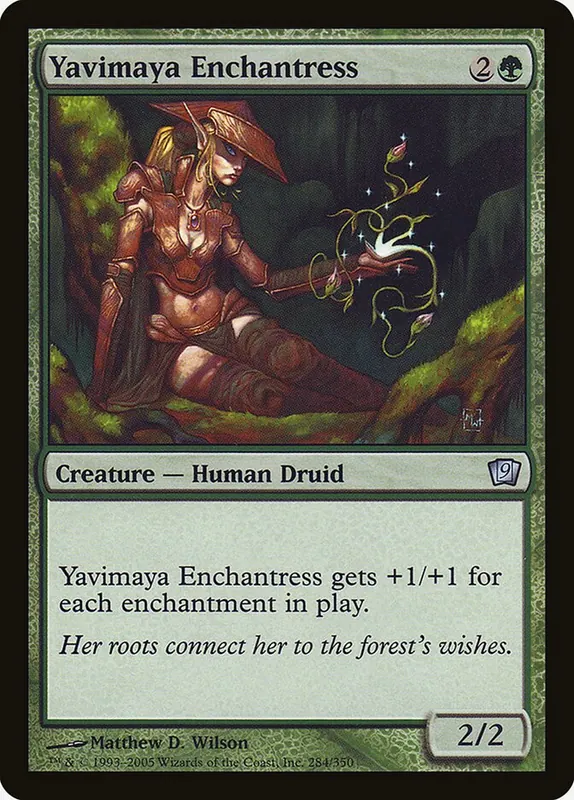 Yavimaya Enchantress [Ninth Edition]