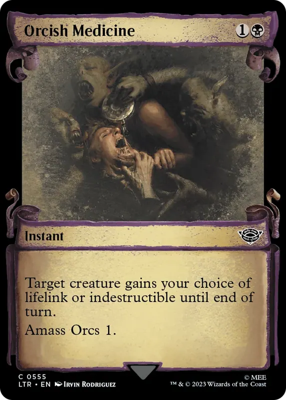 Orcish Medicine [The Lord of the Rings: Tales of Middle-Earth Showcase Scrolls]