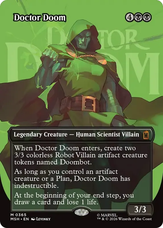Doctor Doom (Borderless) (365) [Marvel Super Heroes]
