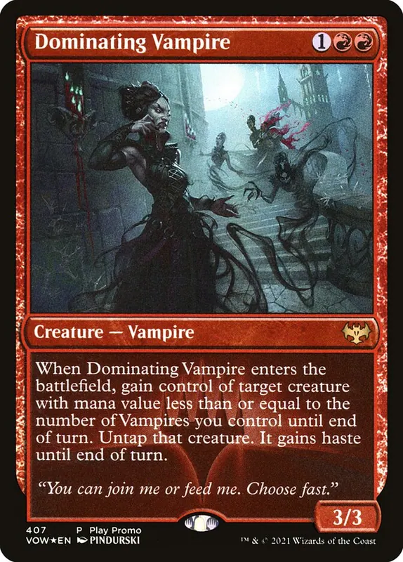 Dominating Vampire [Innistrad: Crimson Vow]