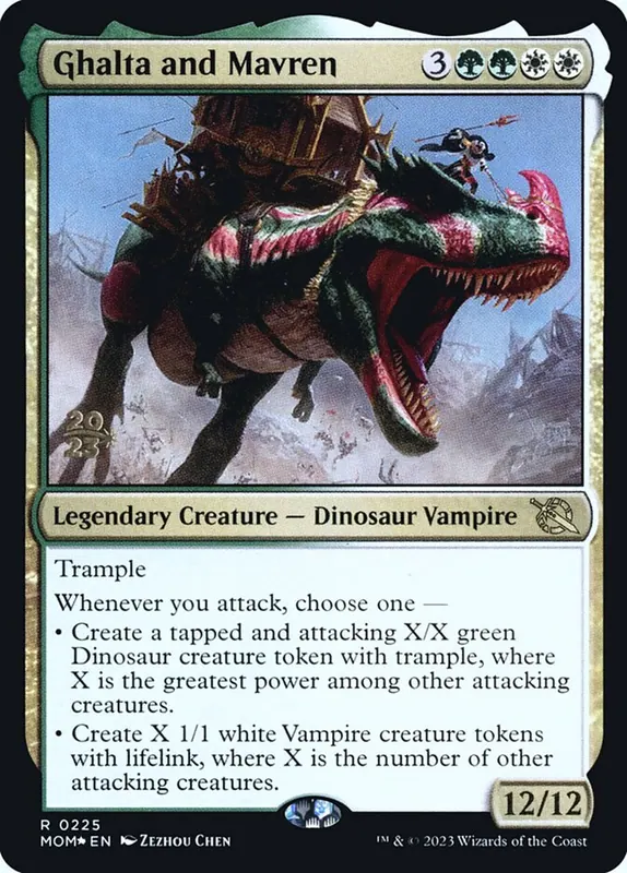 Ghalta and Mavren [March of the Machine Promos]