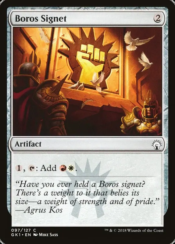 Boros Signet [Guilds of Ravnica Guild Kit]