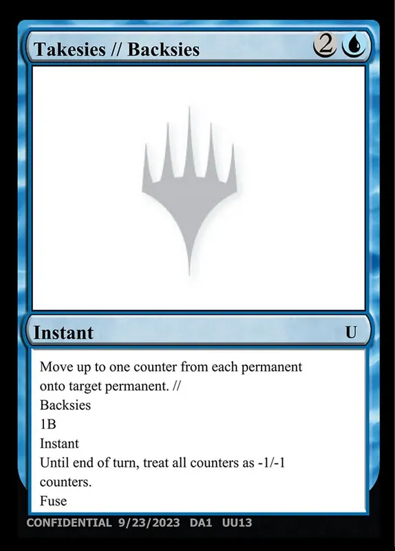 Takesies // Backsies [Unknown Event]