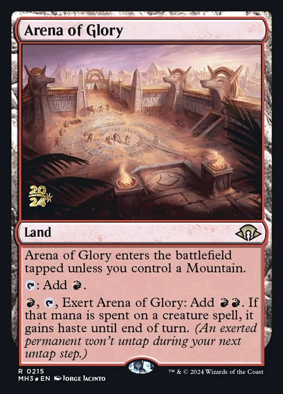 Arena of Glory [Modern Horizons 3 Promos]