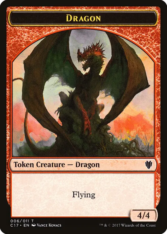 Dragon [Commander 2017 Tokens]