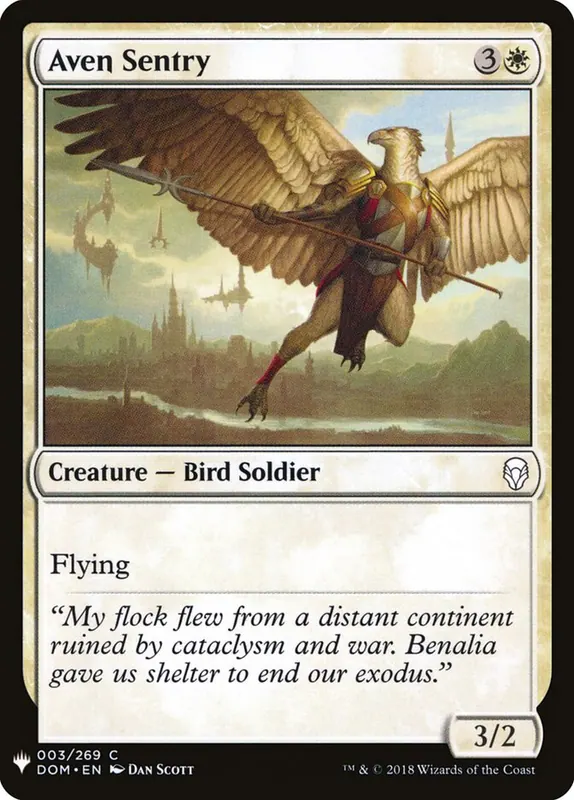 Aven Sentry [The List]