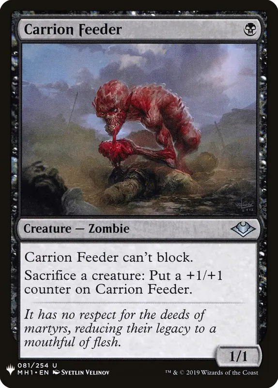 Carrion Feeder [The List]