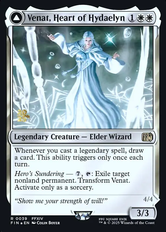 Venat, Heart of Hydaelyn // Hydaelyn, the Mothercrystal [Final Fantasy Promos]