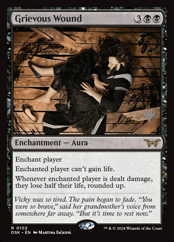 Grievous Wound [Duskmourn: House of Horror Promos]