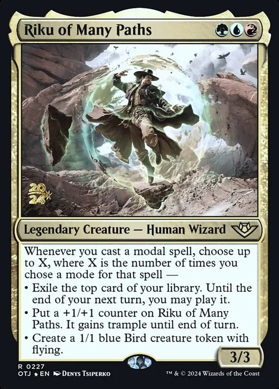 Riku of Many Paths [Outlaws of Thunder Junction Promos]