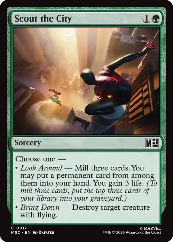 Scout the City [Marvel Super Heroes Commander]