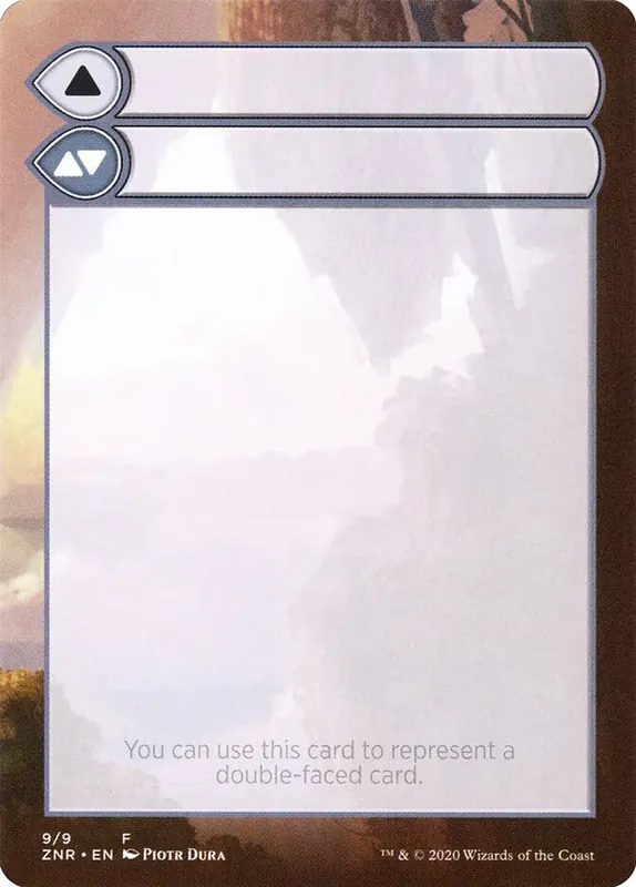 Double-Faced Substitute Card [Zendikar Rising Substitute Cards]