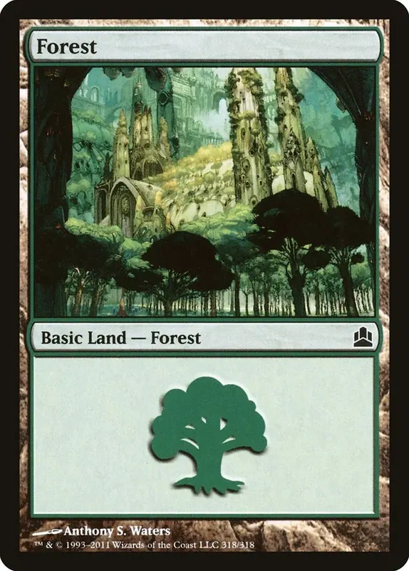 Forest (318) [Commander 2011]