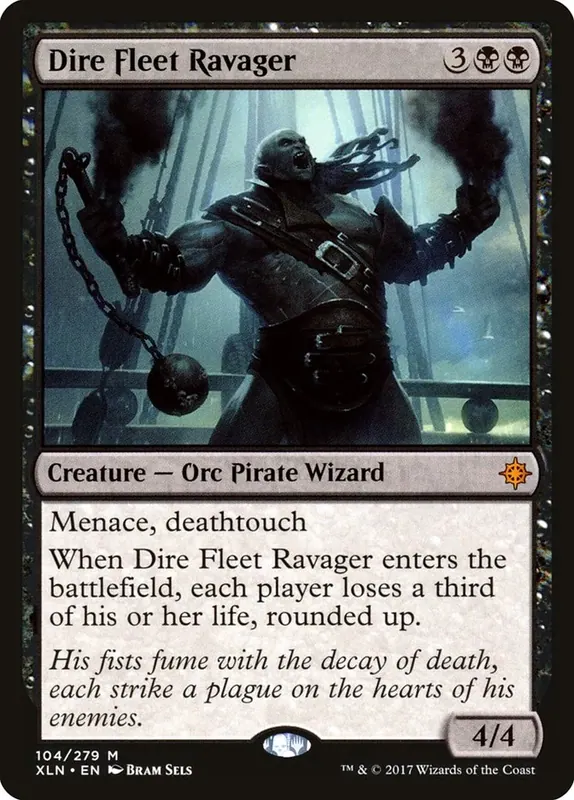 Dire Fleet Ravager - Español [Ixalan]