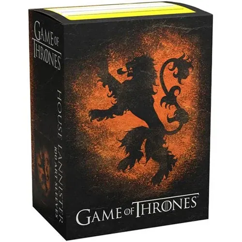 DRAGONSHIELD BRUSHED Game Of Thrones "House Lannister"