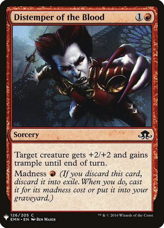 Distemper of the Blood [The List]