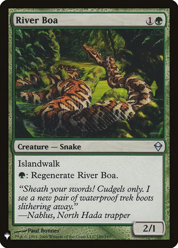 River Boa [The List]