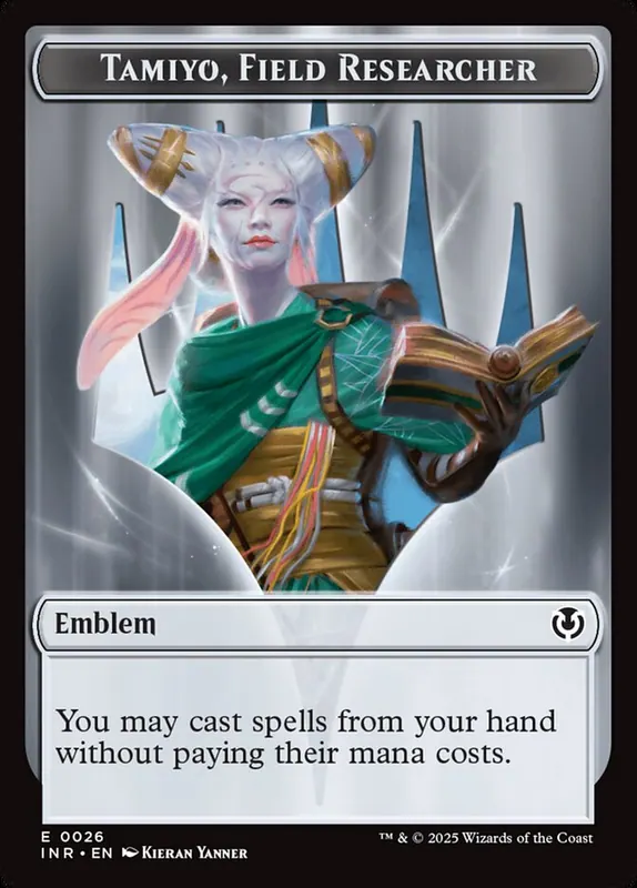 Tamiyo, Field Researcher Emblem [Innistrad Remastered Tokens]