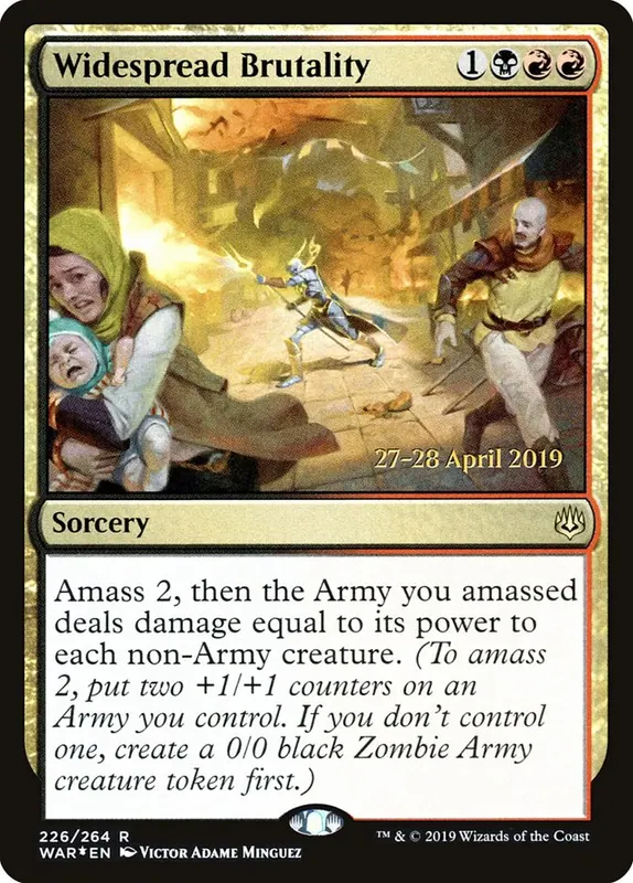 Widespread Brutality [War of the Spark Promos]